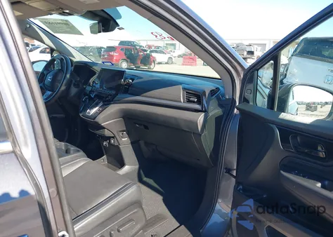 2023 Honda Odyssey Touring from USA, damaged, VIN 5FNRL6H89PB053593